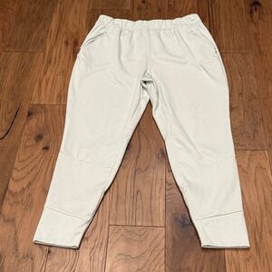 Stoic Mens Fleece Lined Joggers Light Gray XL Tapered Athletic Pants SICZ2P6